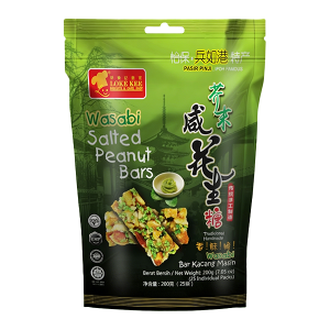 WASABI SALTED PEANUT BARS