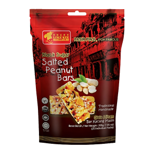 BLACK SUGAR SALTED PEANUT BARS