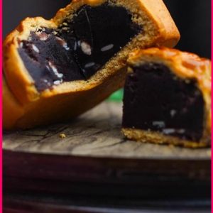 RED BEAN PASTE MOONCAKE 玫瑰豆沙 (INDIVIDUAL PACK)