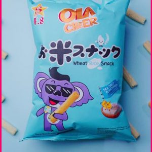 OLA CHEER SEA SALT WHEAT RICE SNACK 60G